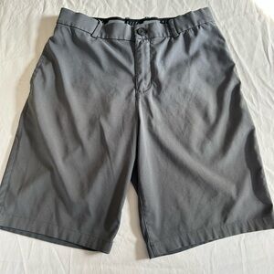 Nike Men's Charcoal Flat Front Shorts